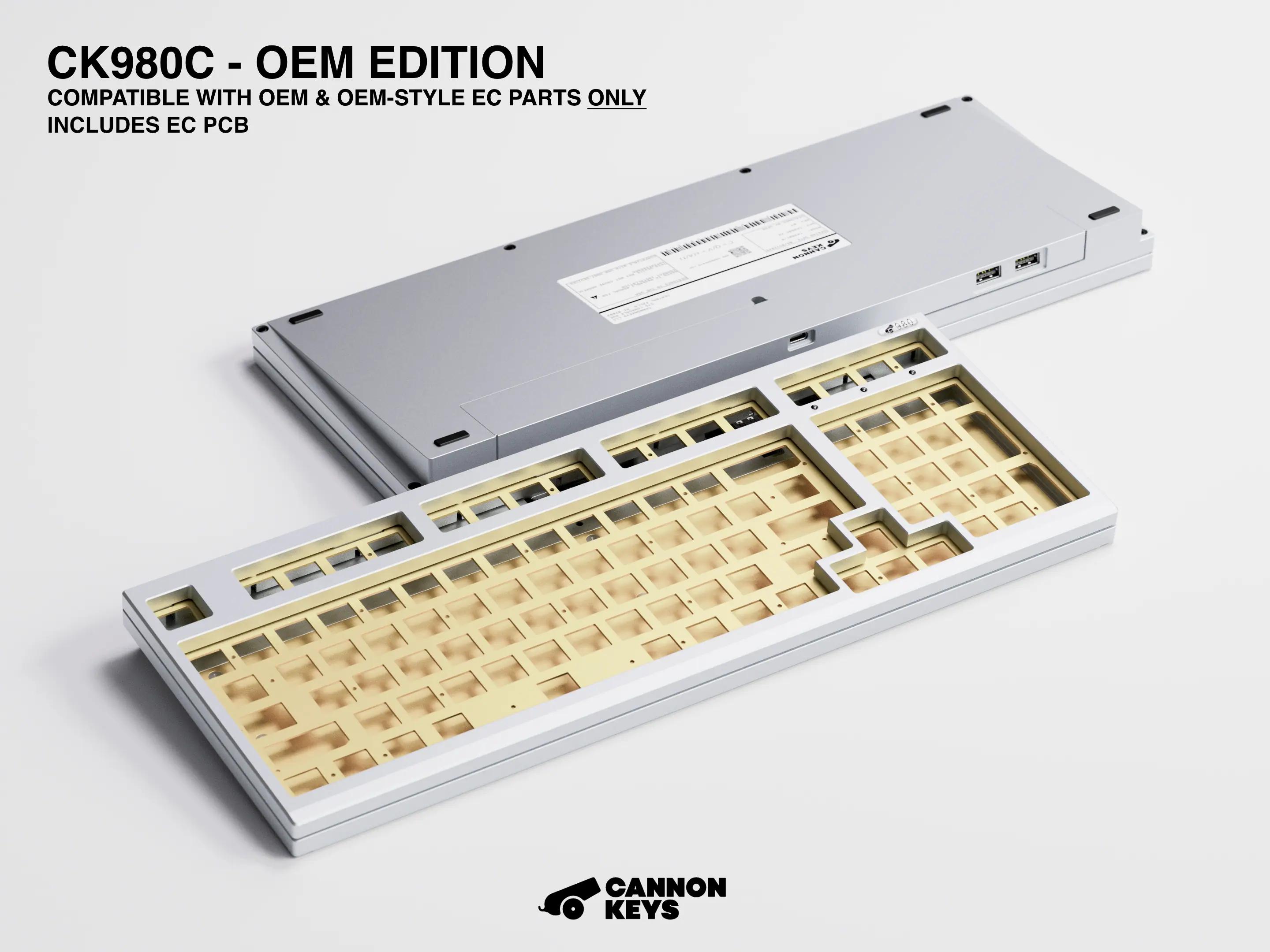 Thocc Exchange CK980C Upas OEM Topre Mechanical Keyboard - Thumbnail 4