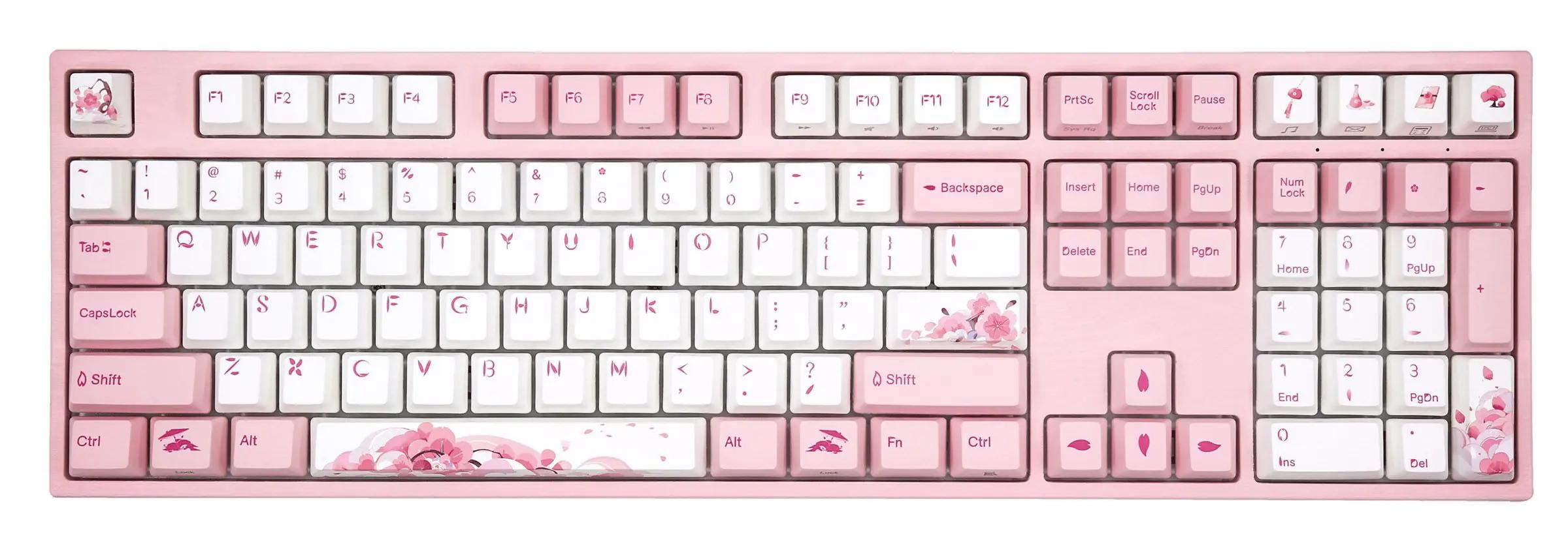 Varmilo APT108 Sakura R2 Mechanical Keyboard - Main Image