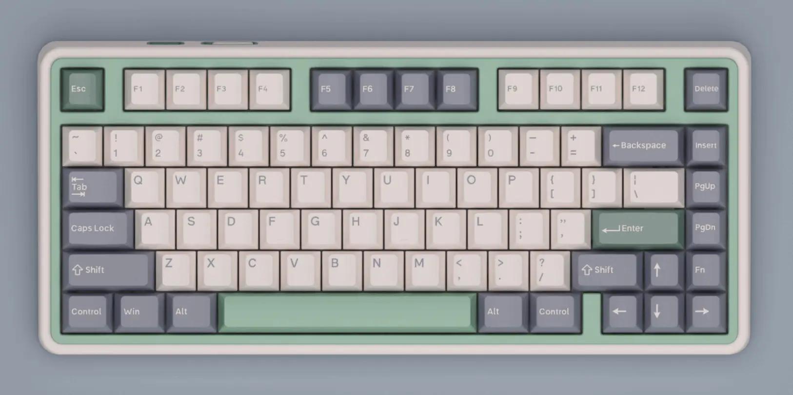 Varmilo Minilo75 Pro Eucalyptus Mechanical Keyboard - Main Image
