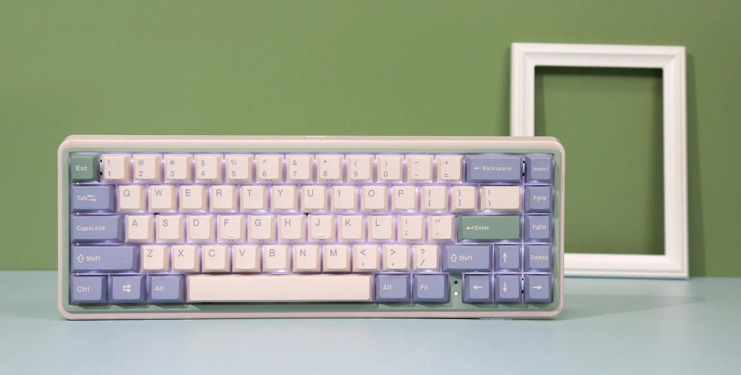 Varmilo Minilo VXB67 Eucalyptus Mechanical Keyboard - Main Image