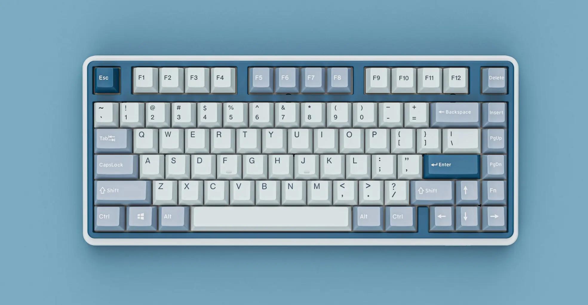 Varmilo Minilo VXB81 Bluebell Mechanical Keyboard - Main Image