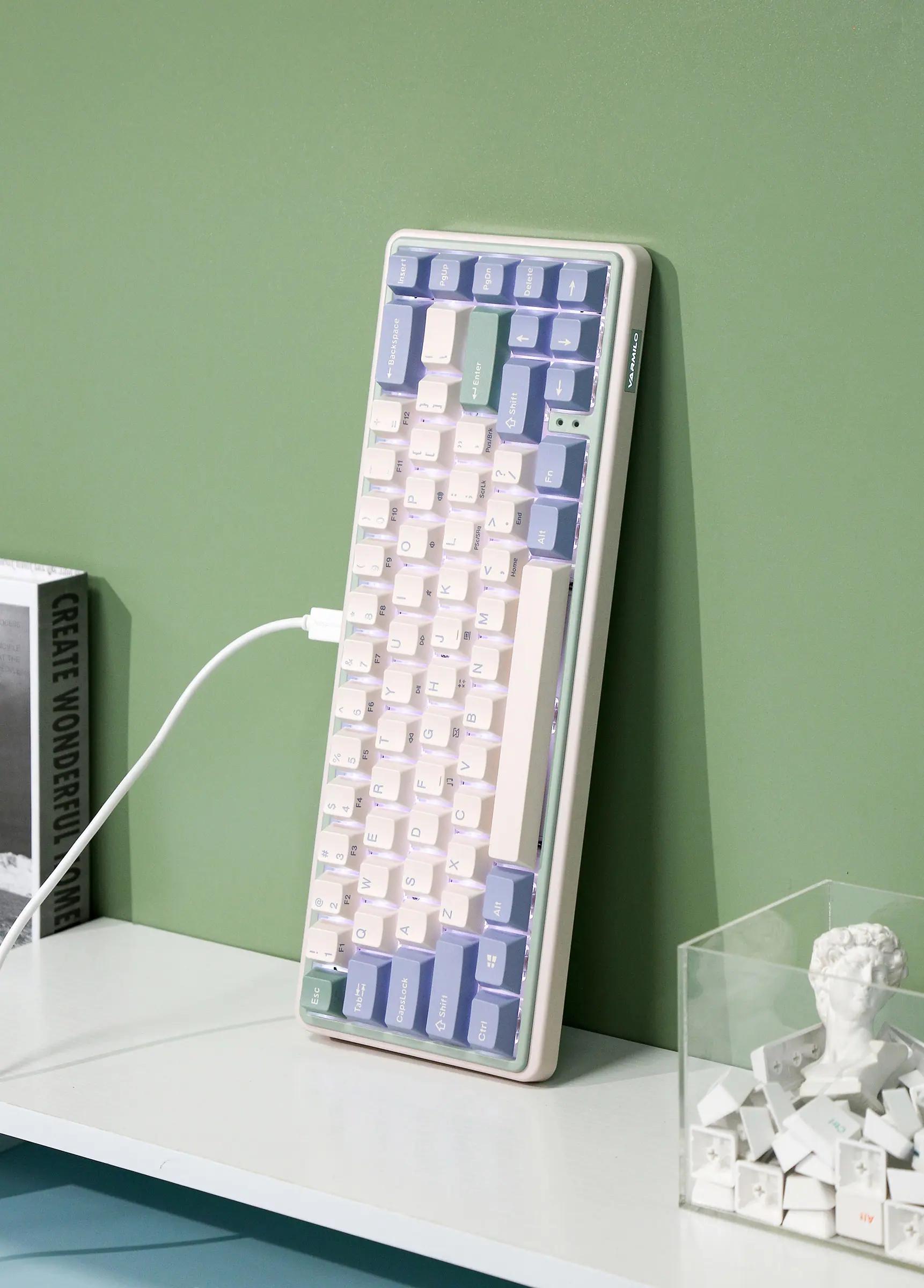 Varmilo Minilo VXH67 Eucalyptus Mechanical Keyboard - Main Image
