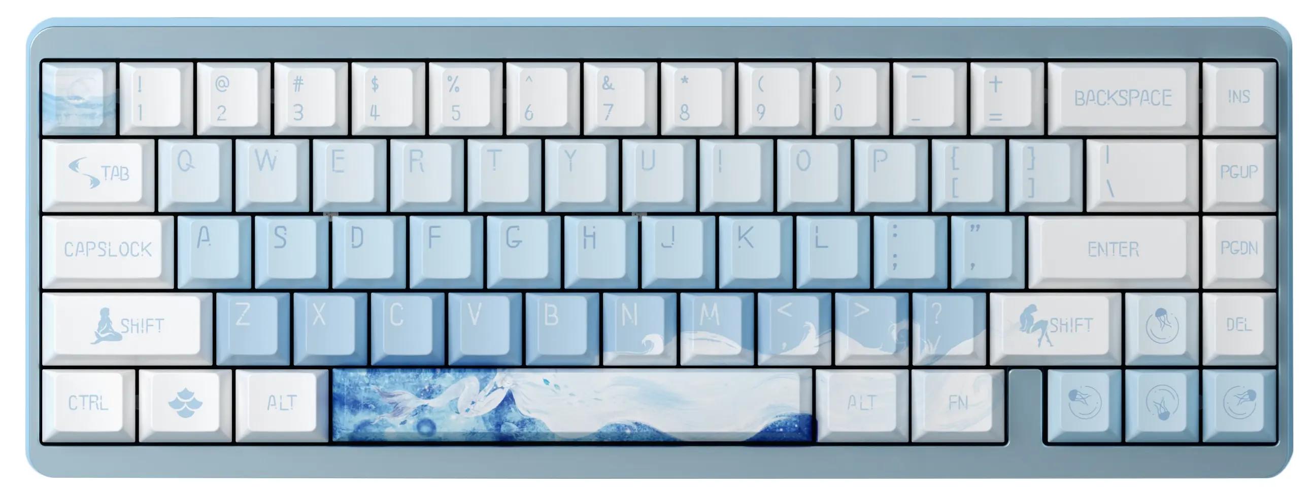 Varmilo Muse65 HE Ariel Mechanical Keyboard - Main Image