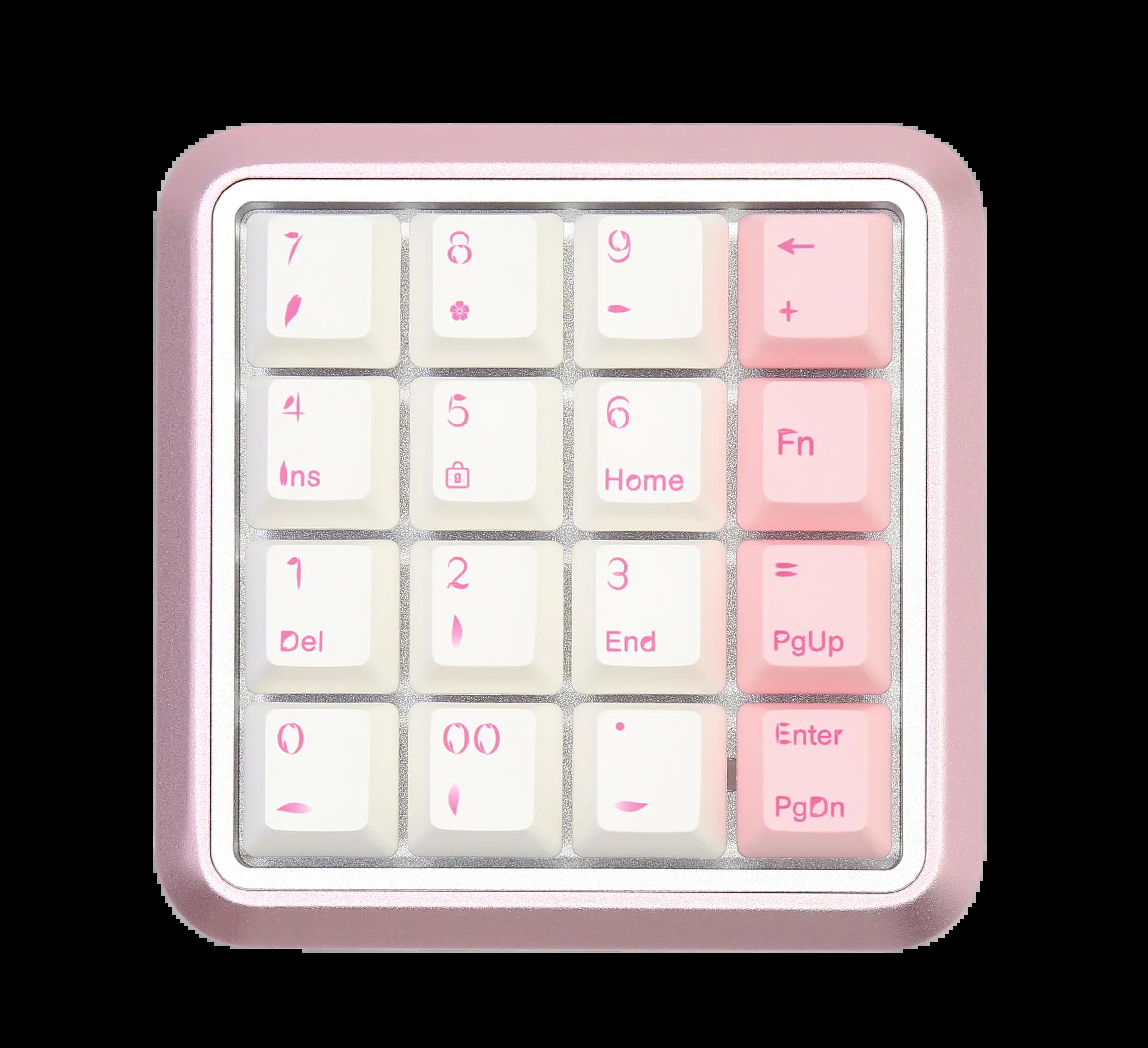 Varmilo Sword 216 Sakura Numpad Mechanical Keyboard - Main Image