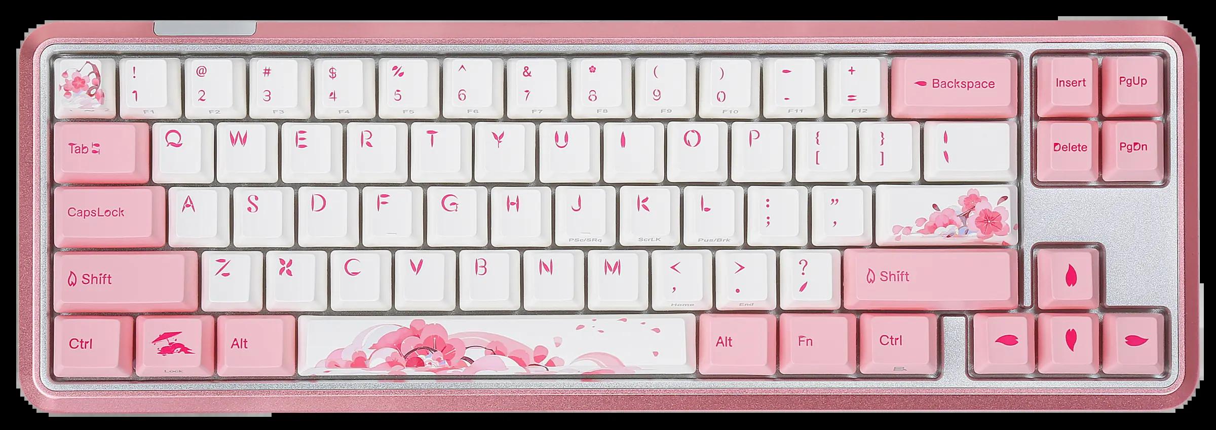 Varmilo Sword 268 Sakura R2 Mechanical Keyboard - Main Image