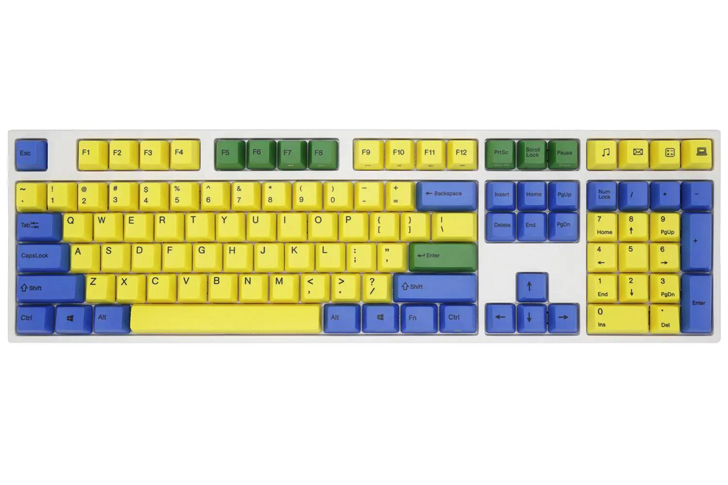Varmilo VA108M Football Soccer Brazil Mechanical Keyboard - Main Image