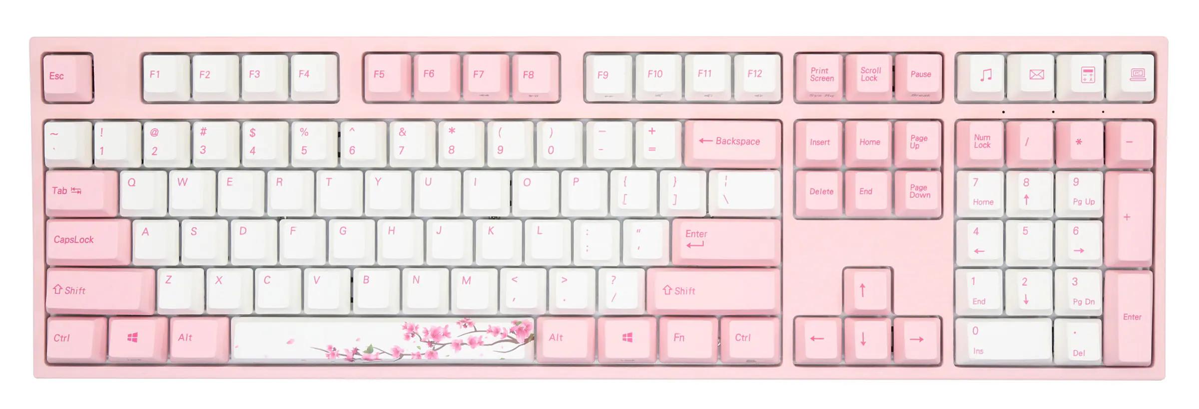 Varmilo VA Series V2 Sakura Round 1 Mechanical Keyboard - Main Image
