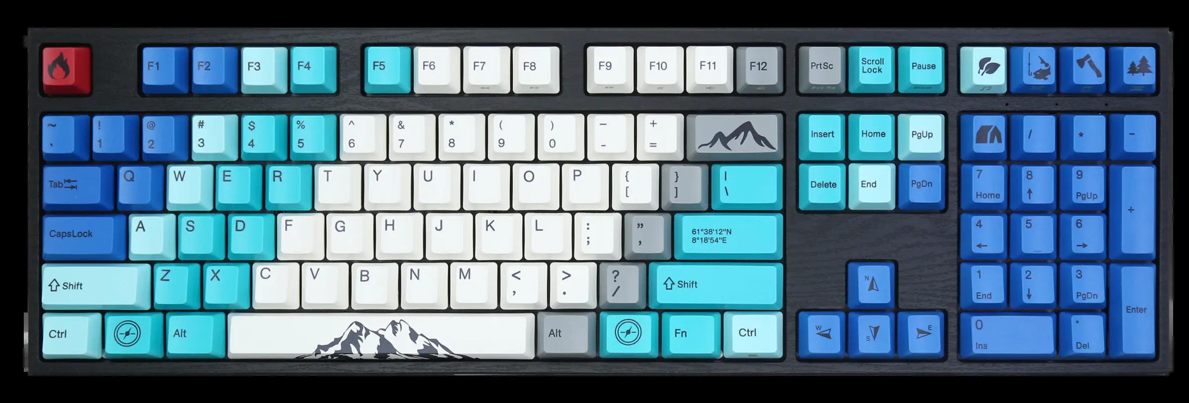 Varmilo VA Series V2 Summit R1 Mechanical Keyboard - Main Image