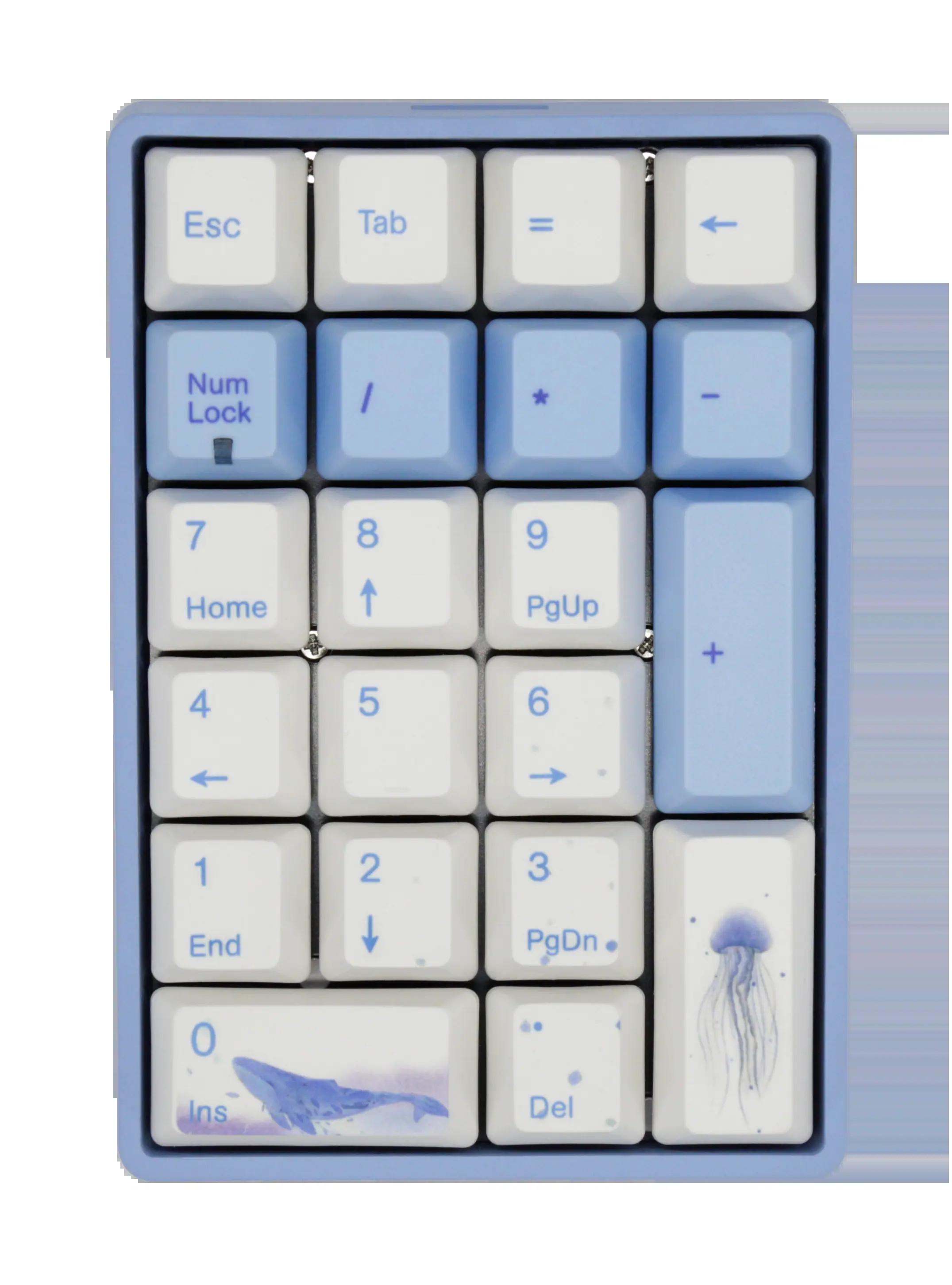 Varmilo VB21M Sea Melody Numpad Mechanical Keyboard - Main Image