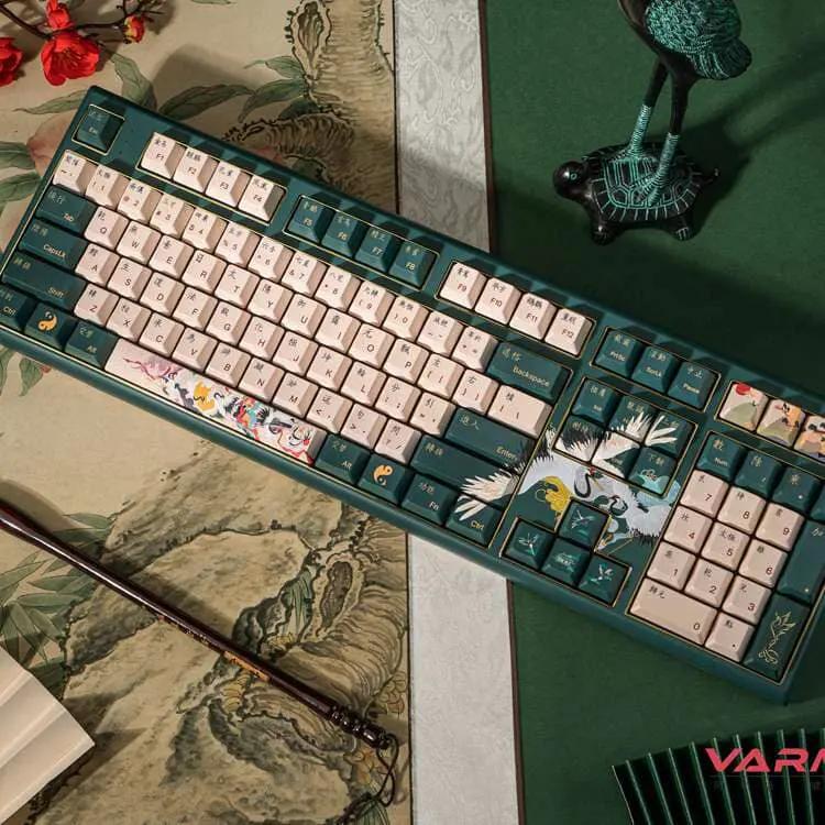 Varmilo VBS108V2/VBM108V2 Crane of Lure Series Mechanical Keyboard - Main Image