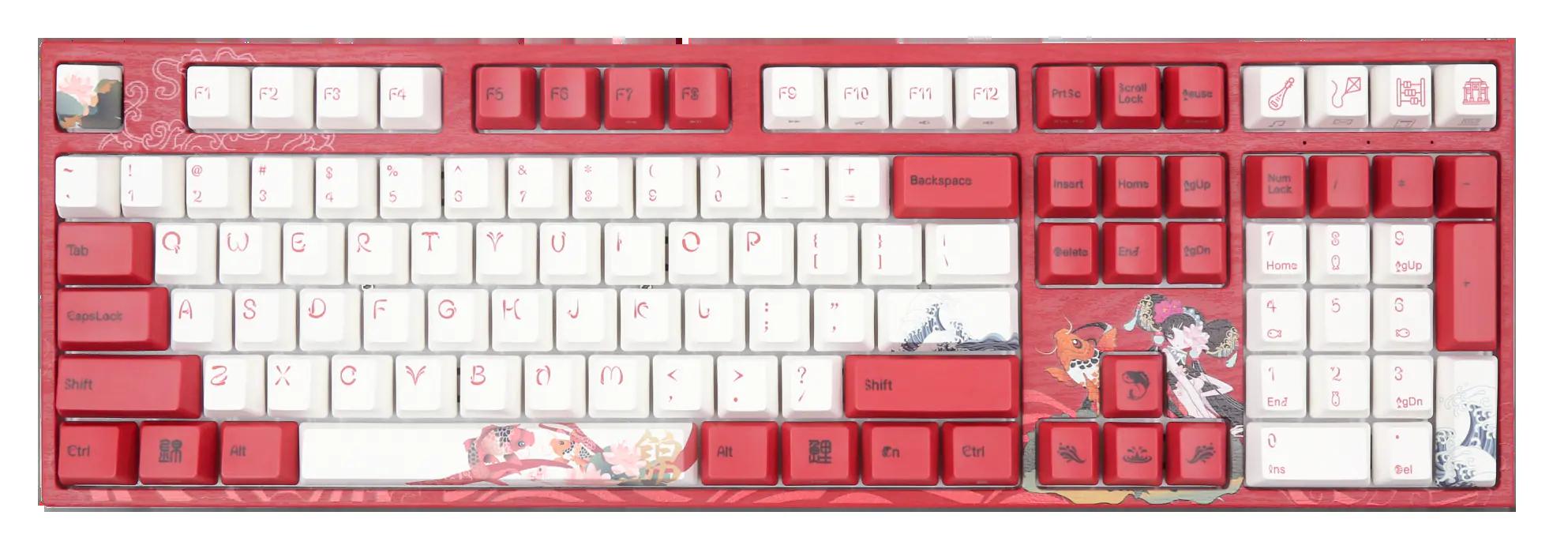 Varmilo VPE108 Koi Mechanical Keyboard - Main Image