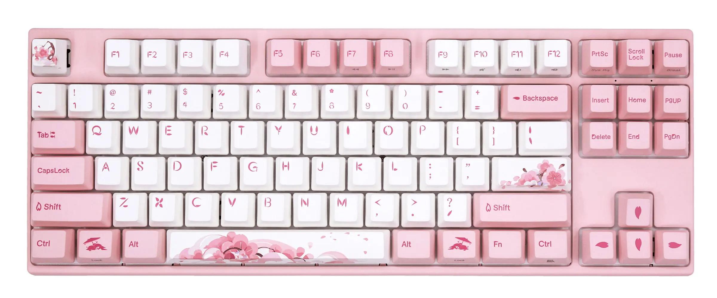 Varmilo VPE87 Sakura R2 Mechanical Keyboard - Main Image