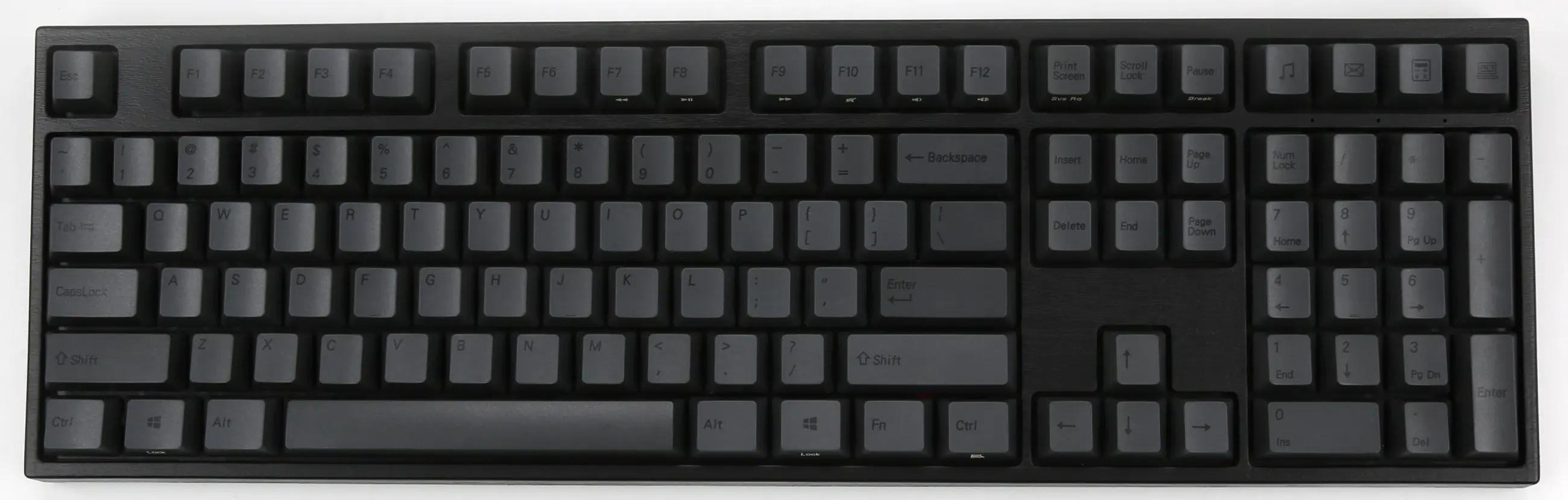 Varmilo VPG108 Charcoal Mechanical Keyboard - Main Image