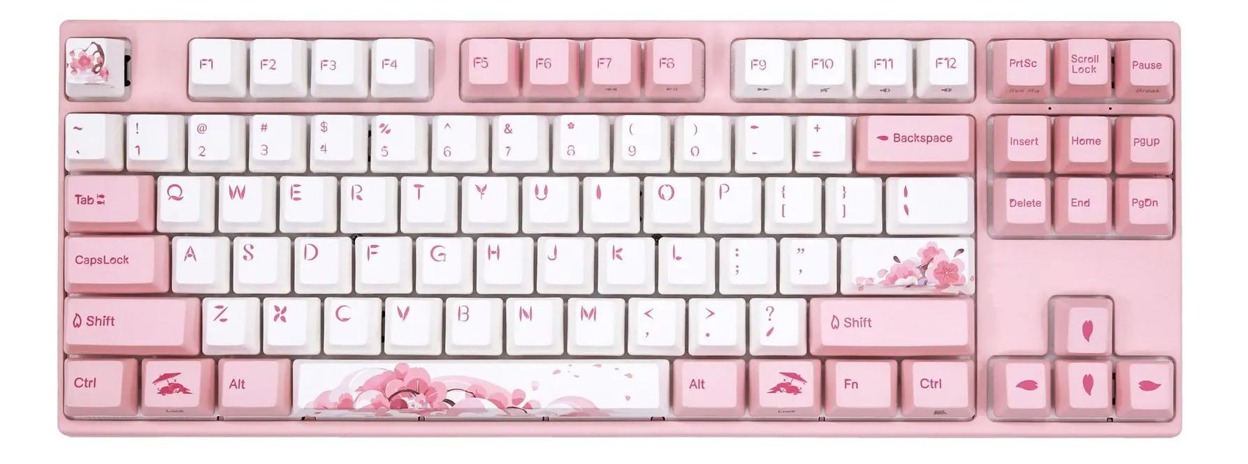 Varmilo VPH87 Sakura R2 Mechanical Keyboard - Main Image