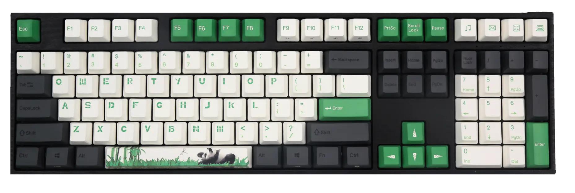 Varmilo VPM108 Panda R2 Mechanical Keyboard - Main Image