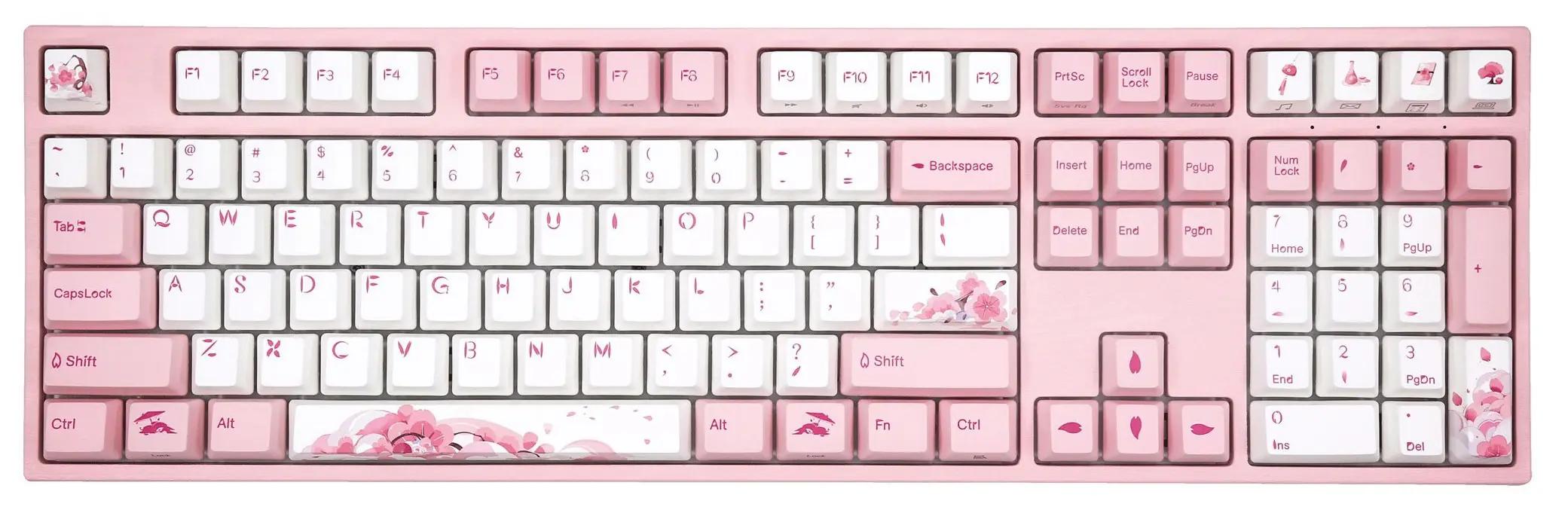 Varmilo VPM108 Sakura R2 Mechanical Keyboard - Main Image