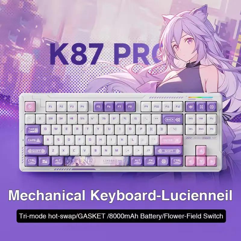 WhatGeek K87 Pro Mechanical Keyboard - Thumbnail 2