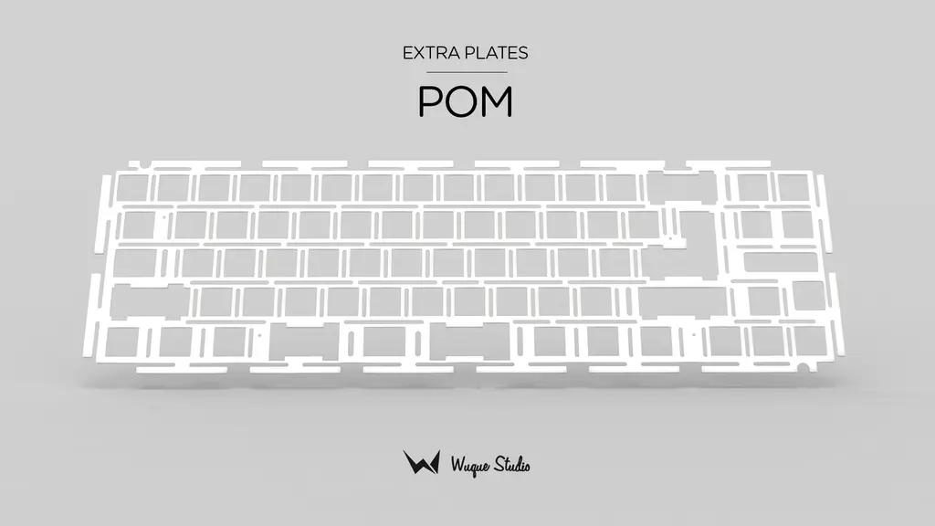 Wuque Studio Aurora Mizu Edition Mechanical Keyboard - Thumbnail 4