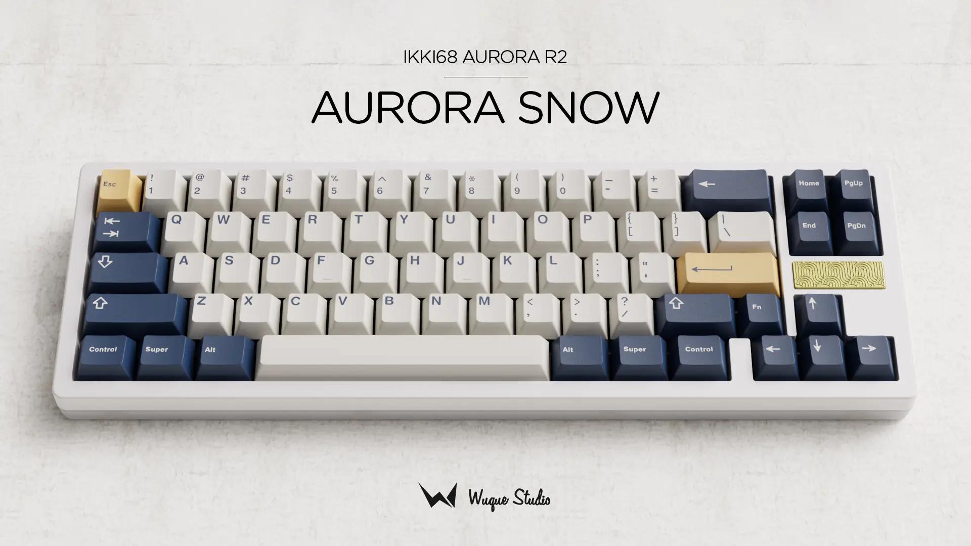 Wuque Studio Ikki68 Aurora R2 Mechanical Keyboard - Main Image