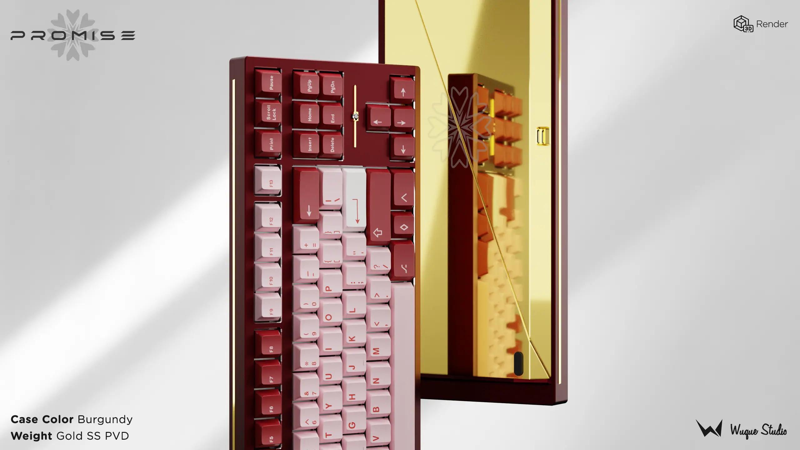 Wuque Studio Promise87 Standard Edition Mechanical Keyboard - Thumbnail 4