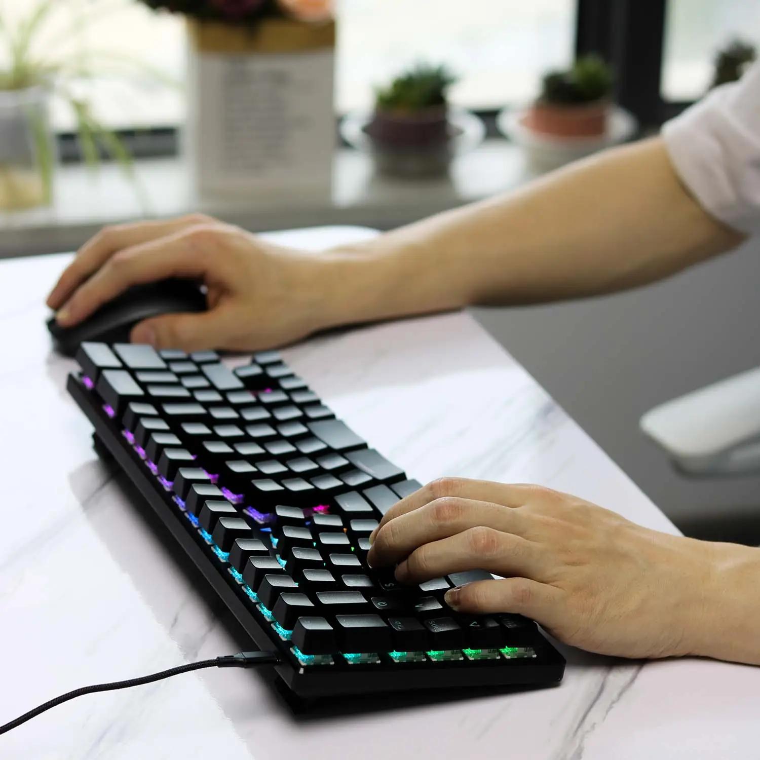 X-Bows Nature Ergonomic Carpal Tunnel Mechanical Keyboard - Main Image