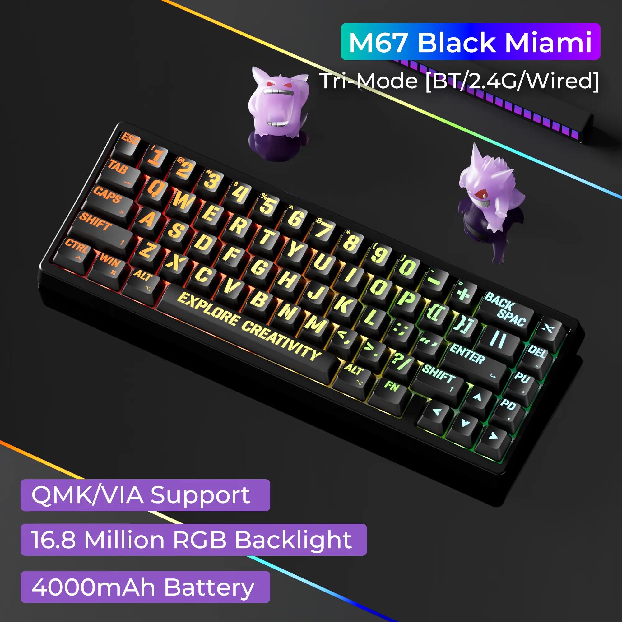 XVX M67 Miami IMDTech Mechanical Keyboard - Main Image