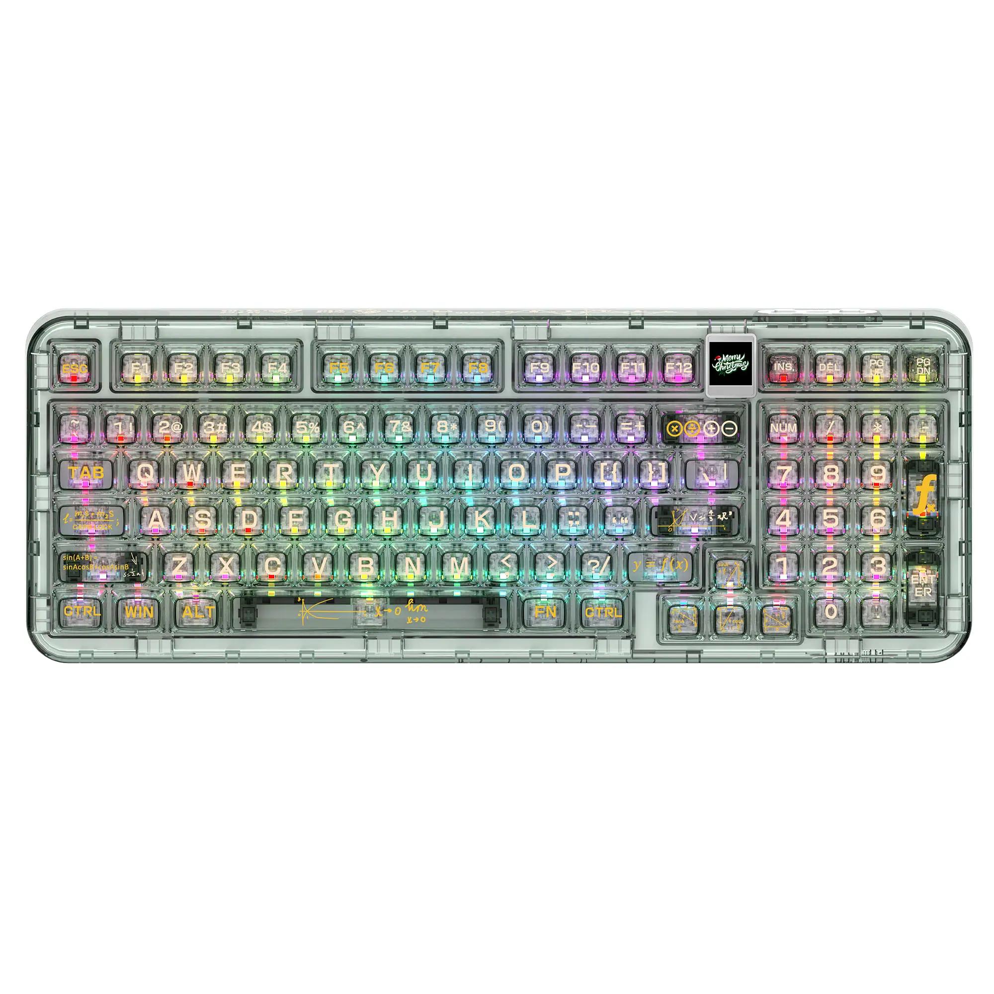 Yunzii CK98 OLED Math Mechanical Keyboard - Main Image