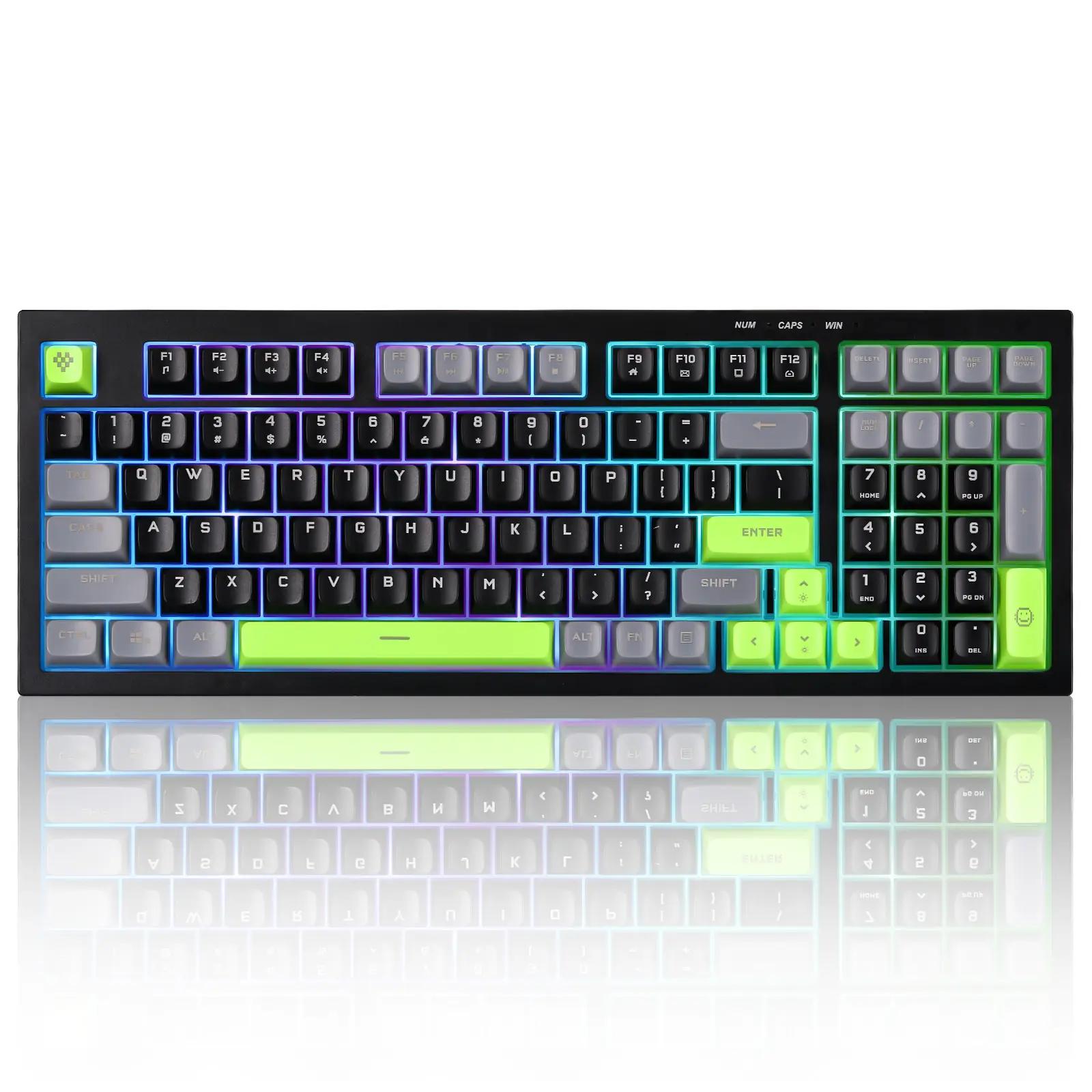 Yunzii D98 Membrane Mechanical Keyboard - Thumbnail 2