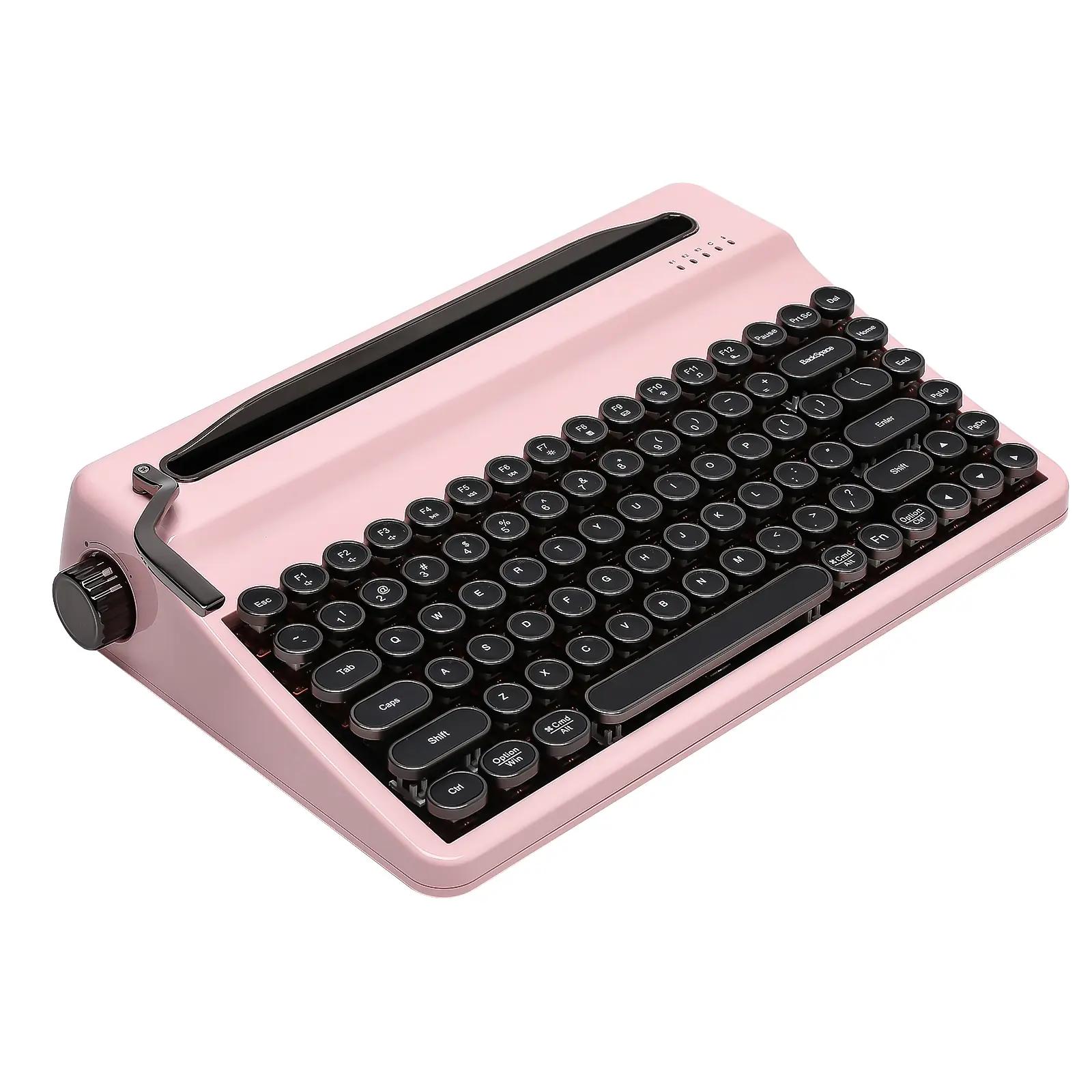 Yunzii QL75 Retro Typewriter Mechanical Keyboard - Thumbnail 2