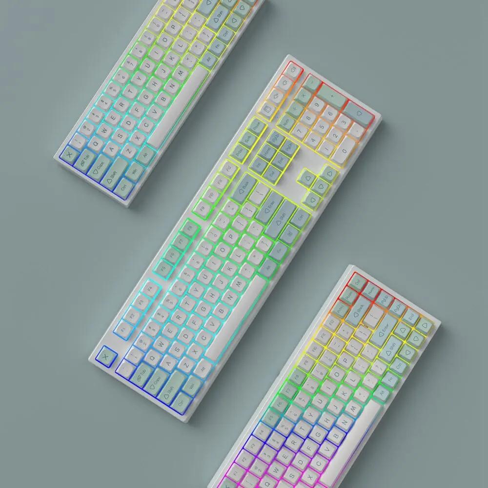 Yunzii YZ108 Mint Mechanical Keyboard - Main Image