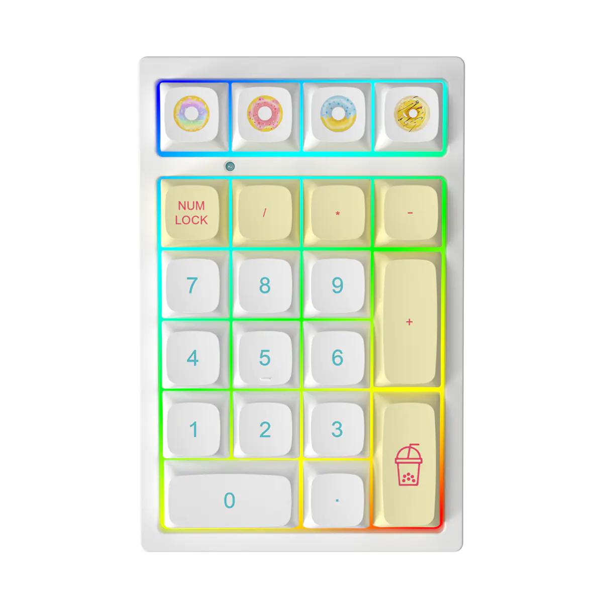 Yunzii YZ21 Macaron Numeric Keypad Num Pad Mechanical Keyboard - Main Image
