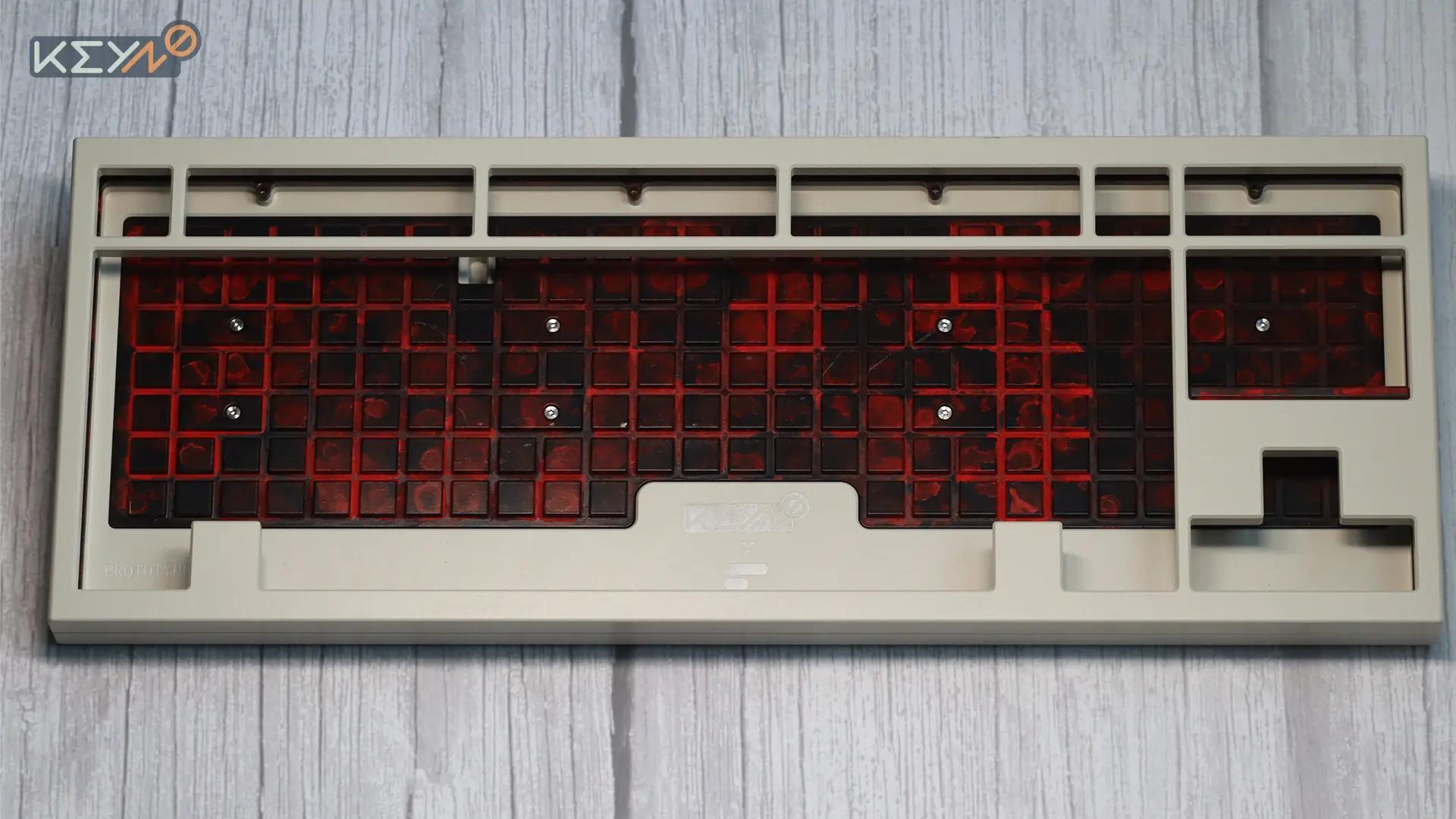 keyno Y·8 Heat Coloring Edition Mechanical Keyboard - Main Image