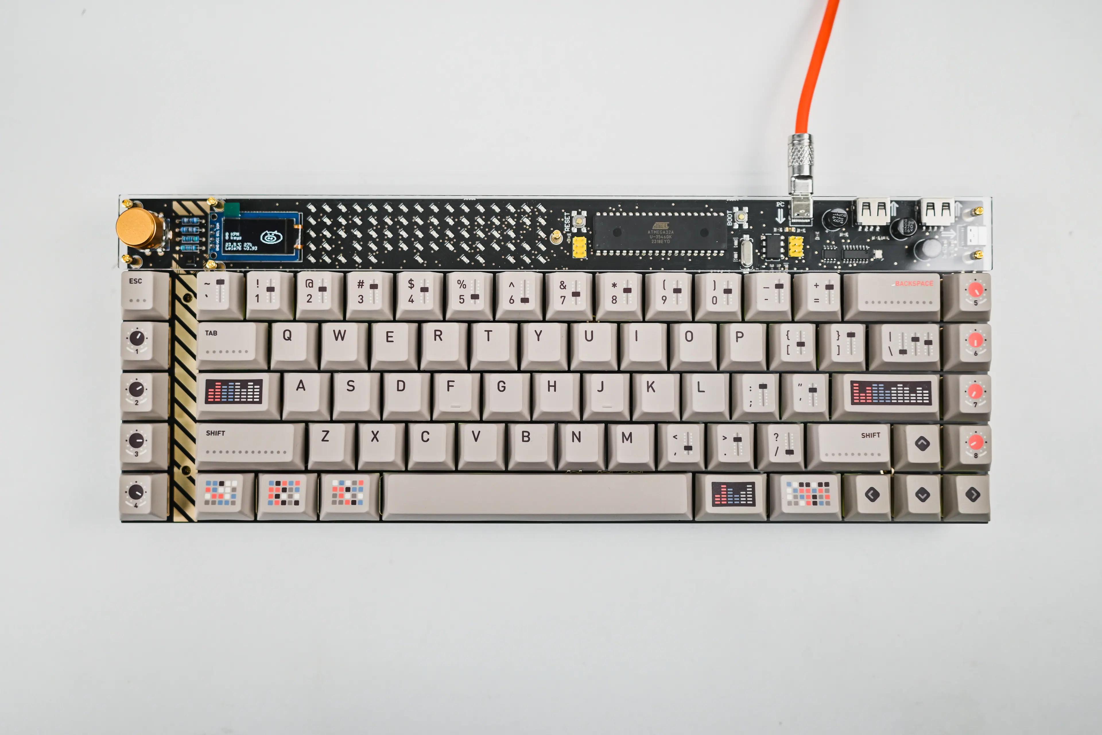 zFrontier Y2K 76 MV Synth Mechanical Keyboard - Main Image